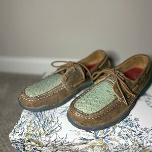 Twisted X moccasins